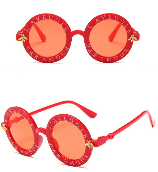 Girl's Kids Small Round 'Skye Eye Wear'  Plastic Sunglasses