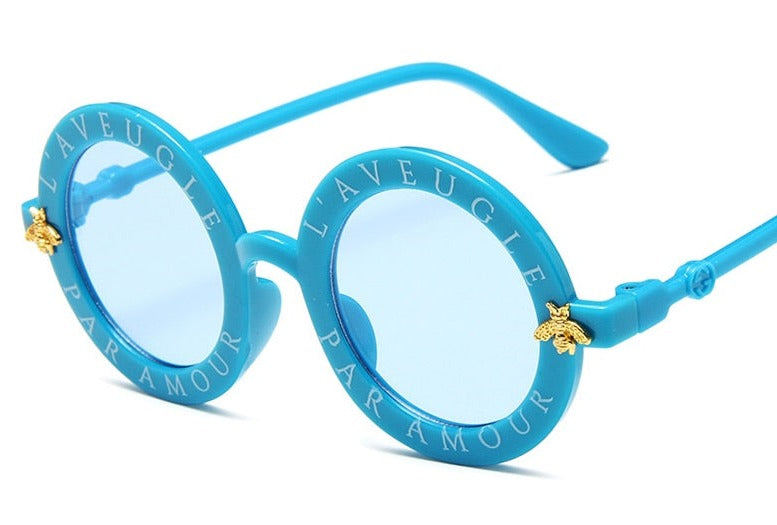 Girl's Kids Small Round 'Skye Eye Wear'  Plastic Sunglasses