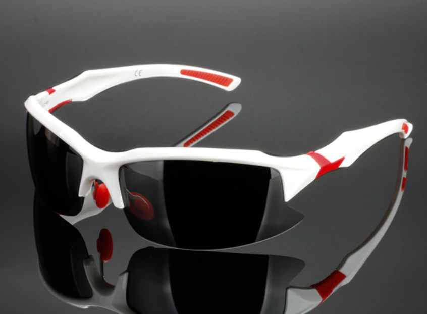 Men's Wrap Around 'Wasp' Plastic Sport Sunglasses
