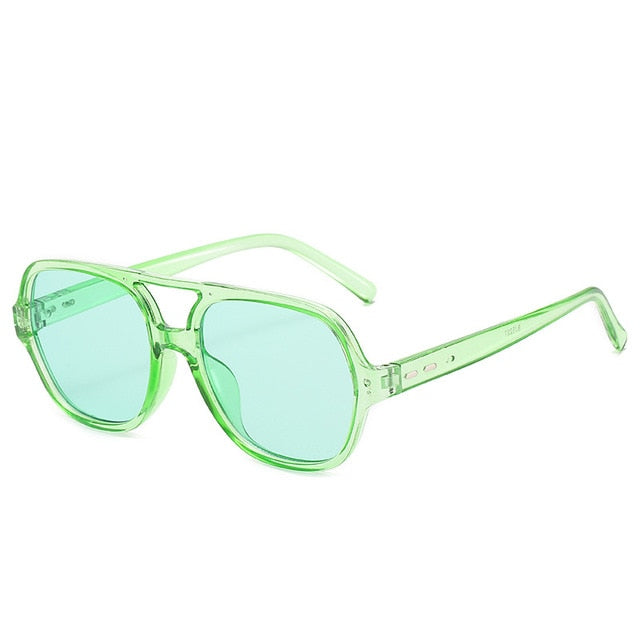 Women's Square 'Marshall' Plastic Sunglasses