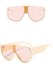 Women's Retro 'Sun Fun' Oval Sunglasses