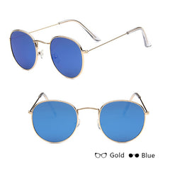 Women's Round 'Sally Night' Metal Sunglasses