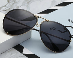 Women's Oversized 'Scoutwire' Metal Sunglasses