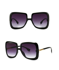 Women's Oversized 'The Huge' Plastic Square Sunglasses