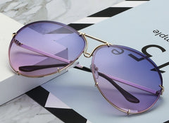 Women's Oversized 'Scoutwire' Metal Sunglasses