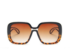 Women's Oversized Square 'Daiki Yuki' Plastic Sunglasses