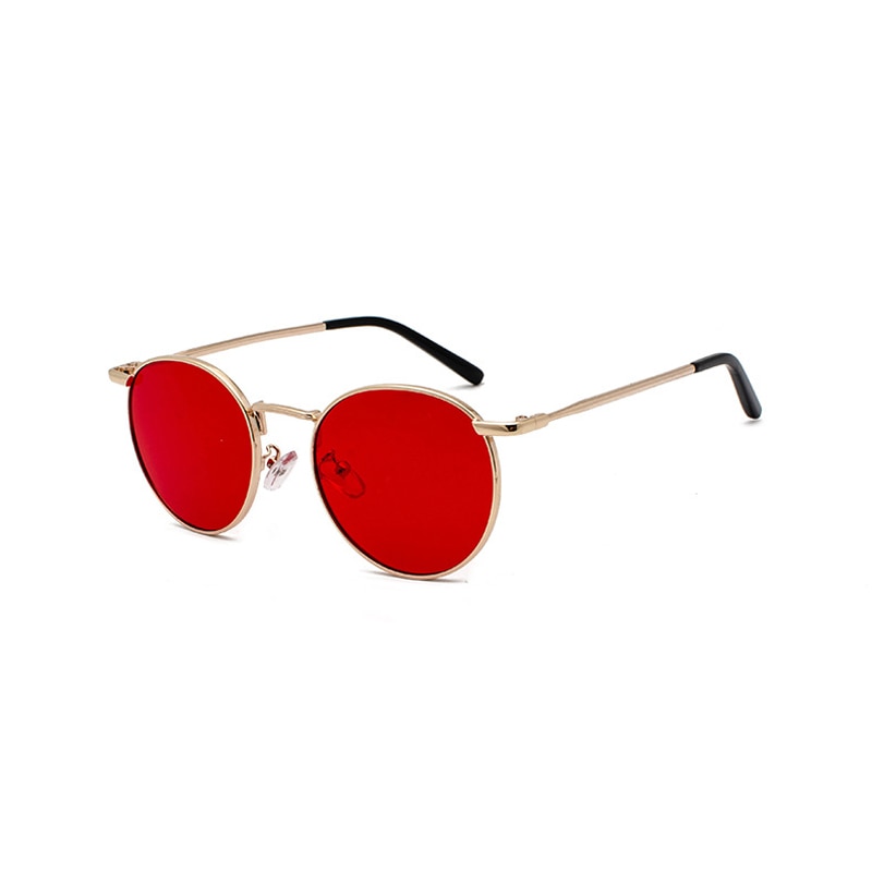 Women's Oval 'Sugar Baby' Metal Sunglasses