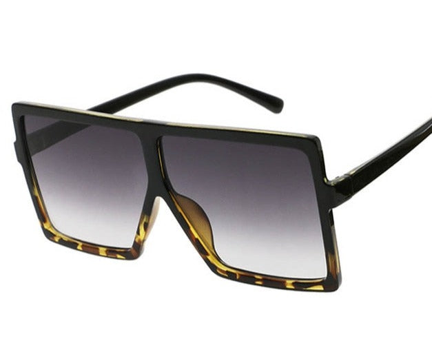 Women's Big Frame Oversized 'Sun Deemers' Square Sunglasses