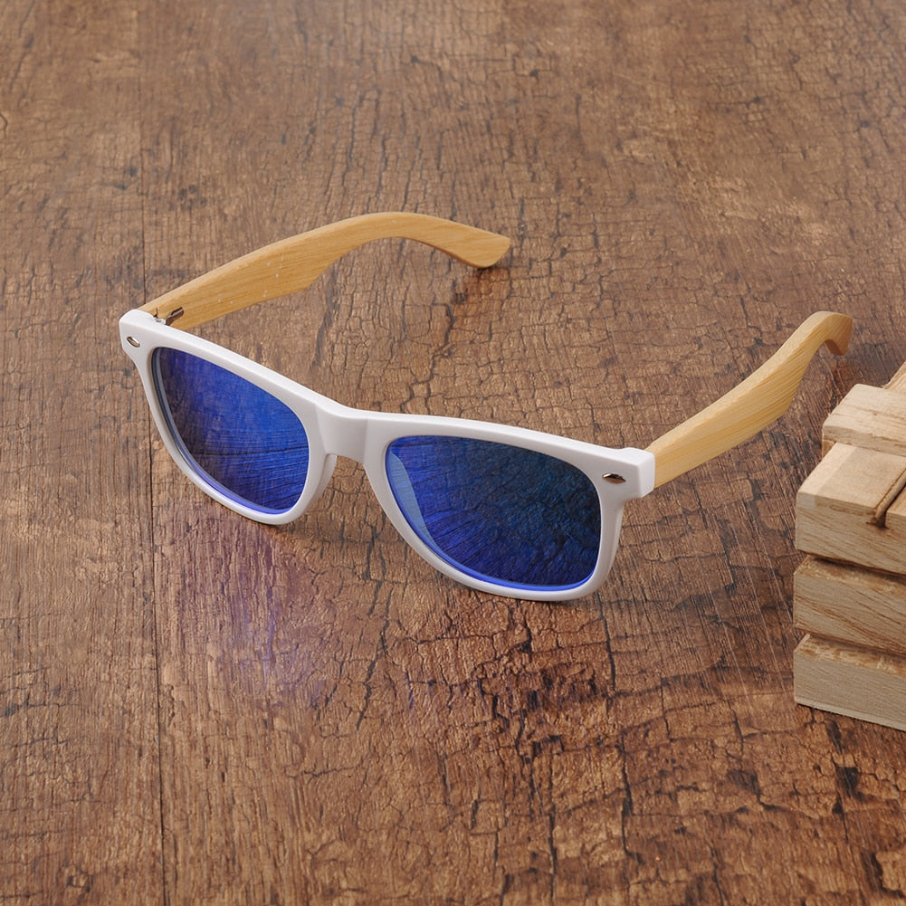 Women's Rectangle  Boracay Summer' Wooden Sunglasses