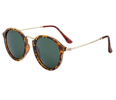 Women's Round 'Joyous Union' Metal Sunglasses