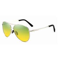 Men's Aviation Polarized 'The Matrix III' Metal Sunglasses