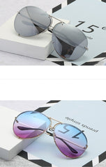 Women's Oversized 'Scoutwire' Metal Sunglasses