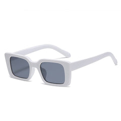 Women's Retro Square 'Jane Beauty In the Jungle' Plastic Sunglasses