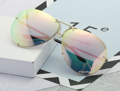 Women's Oversized 'Scoutwire' Metal Sunglasses