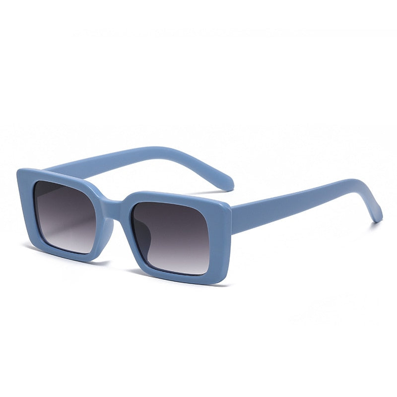 Women's Retro Square 'Jane Beauty In the Jungle' Plastic Sunglasses