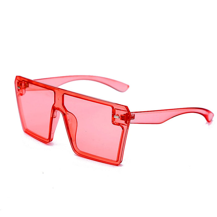 Women's Oversized Square 'Winter Eye' Plastic Sunglasses