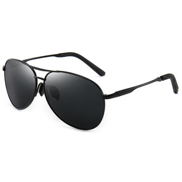 Men's Aviation Polarized 'The Matrix III' Metal Sunglasses