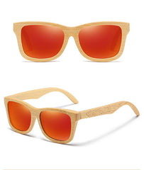 Men's Classy Oval 'Holly Blizzard' Wooden Sunglasses