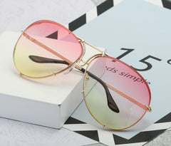 Women's Oversized 'Scoutwire' Metal Sunglasses