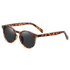 Women's Retro Round 'Hot Mama' Plastic Sunglasses