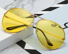 Women's Oversized 'Scoutwire' Metal Sunglasses