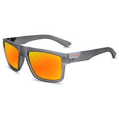 Men's  Polarized Square 'Stallion' Plastic Sunglasses