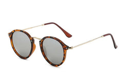 Women's Round 'Joyous Union' Metal Sunglasses