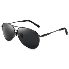 Men's Aviation Polarized 'The Matrix III' Metal Sunglasses