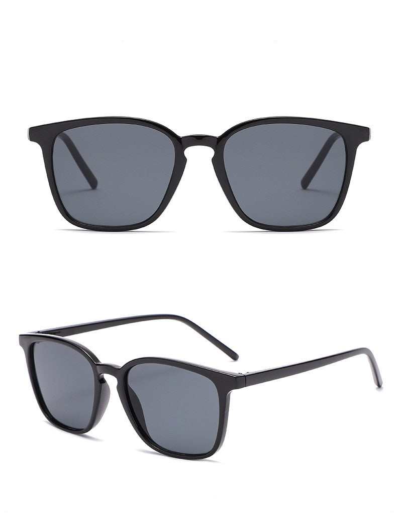 Women's Square 'Simple Aloha' Plastic Sunglasses