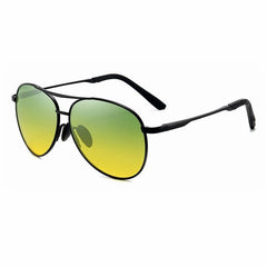 Men's Aviation Polarized 'The Matrix III' Metal Sunglasses