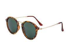 Women's Round 'Joyous Union' Metal Sunglasses