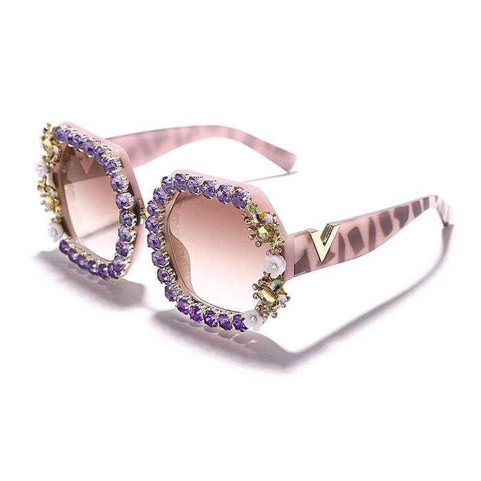 Women's Round 'Best Rhine' Plastic Sunglasses