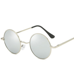 Men's Round Polarized 'Stallion Mind' Metal Sunglasses