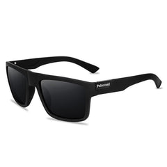 Men's Range Square 'Panter Gloss' Plastic Sunglasses