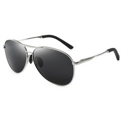 Men's Aviation Polarized 'The Matrix III' Metal Sunglasses