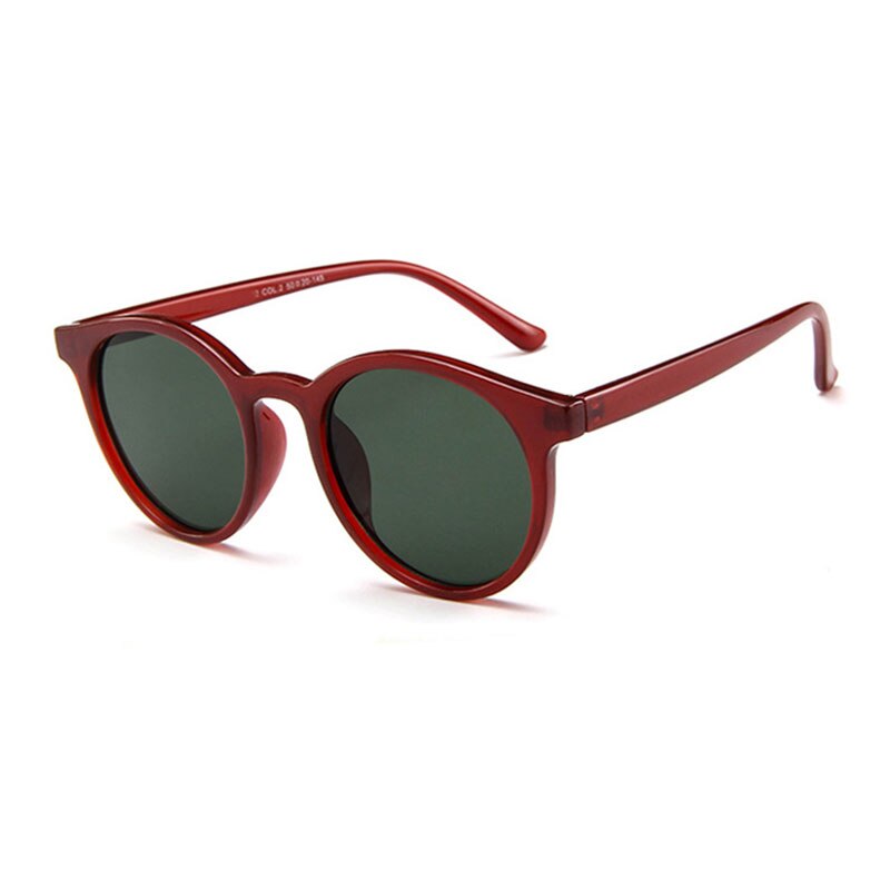 Women's Round 'Free Bird' Plastic Sunglasses