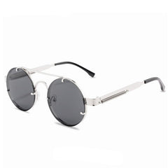 Men's Vintage Round 'Avalanche' Metal Sunglasses