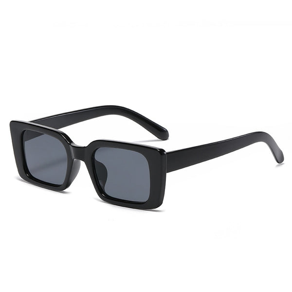 Women's Retro Square 'Jane Beauty In the Jungle' Plastic Sunglasses