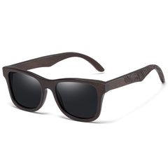 Women's Pilot 'Flight 1009 High' Wooden Bamboo Sunglasses