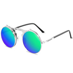 Men's Vintage  Round Metal 'Scout Drive' Metal Sunglasses