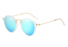 Women's Round 'Joyous Union' Metal Sunglasses