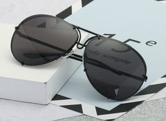 Women's Oversized 'Scoutwire' Metal Sunglasses