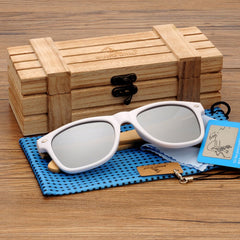 Women's Rectangle  Boracay Summer' Wooden Sunglasses