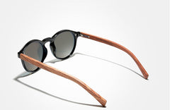 Men's Rimless 'Raja Summer' Wooden Sunglasses