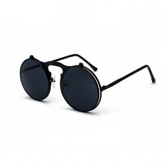 Men's Vintage  Round Metal 'Scout Drive' Metal Sunglasses