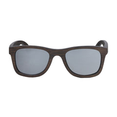 Men's Fashion Square 'Winter Bliss' Bamboo Sunglasses