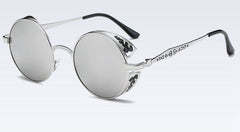 Men's Polarized Round 'Banshee Look' Metal Sunglasses