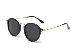 Women's Round 'Joyous Union' Metal Sunglasses