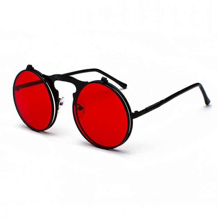 Men's Vintage  Round Metal 'Scout Drive' Metal Sunglasses