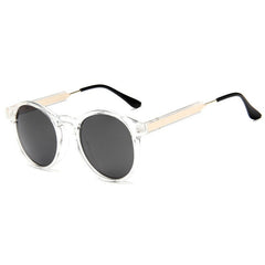 Women's Retro Round 'The Jitter Bug' Plastic Sunglasses